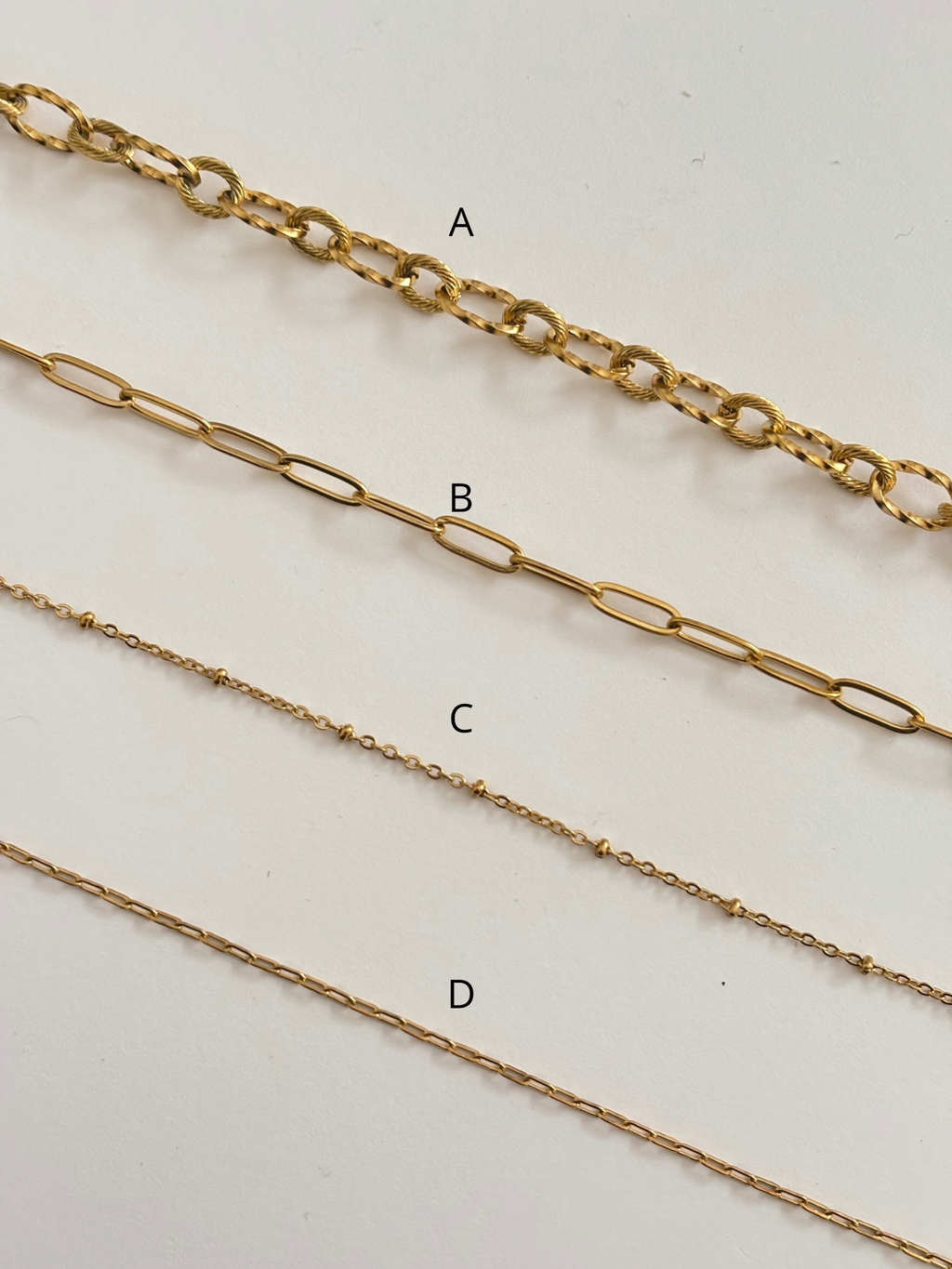 collana personalizzabile | oro