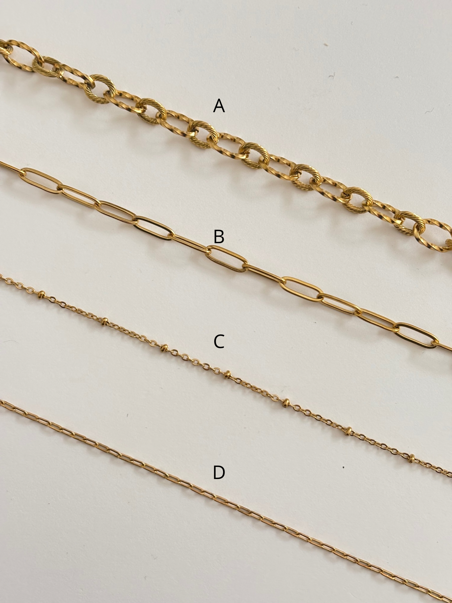 collana personalizzabile | oro