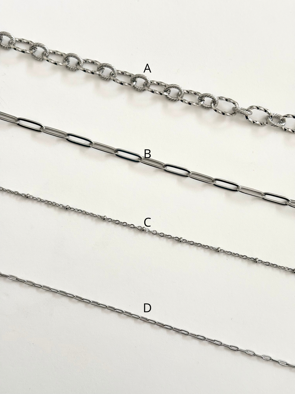 collana personalizzabile | argento